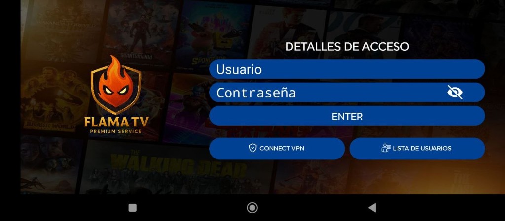 APP FLAMA login
